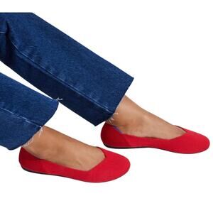 Rothy's Red Flats